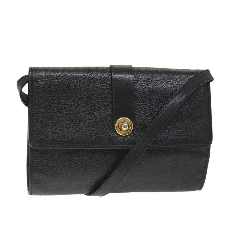 Gucci Vintage Gucci Crossbody Bag Black
