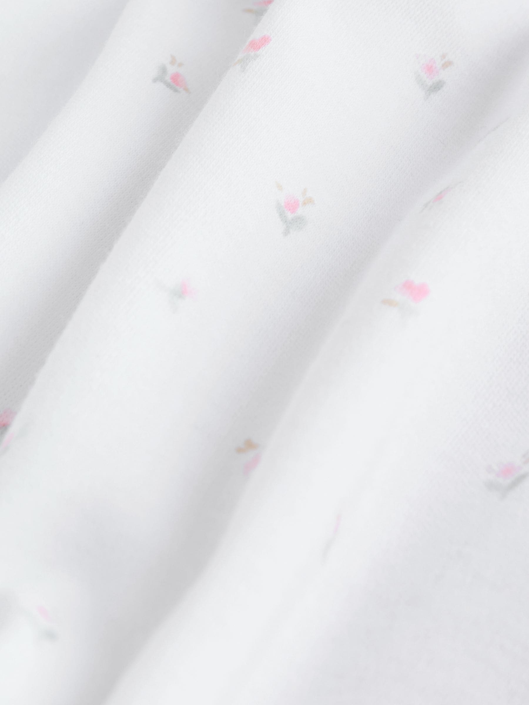 White/Pink Collar - Set van 3 babyrompertjes