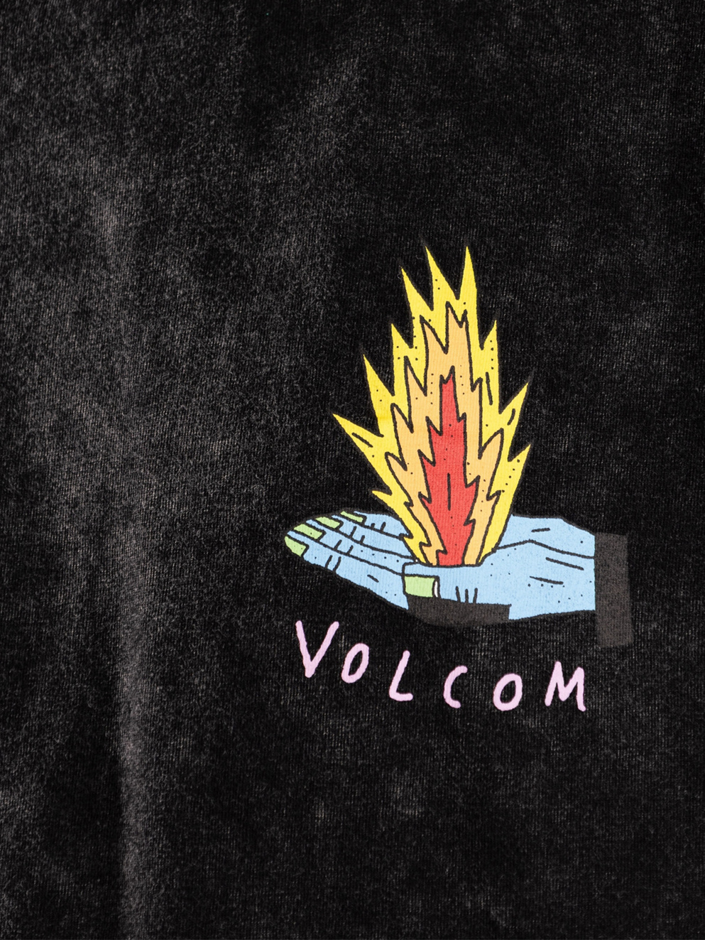 Volcom Fa Bob Mollema 1 T-Shirt light acid black