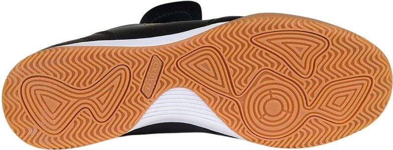 Cruyff - Retro Astro - Zaalvoetbalschoenen - Zwart - Koeien Nappaleer