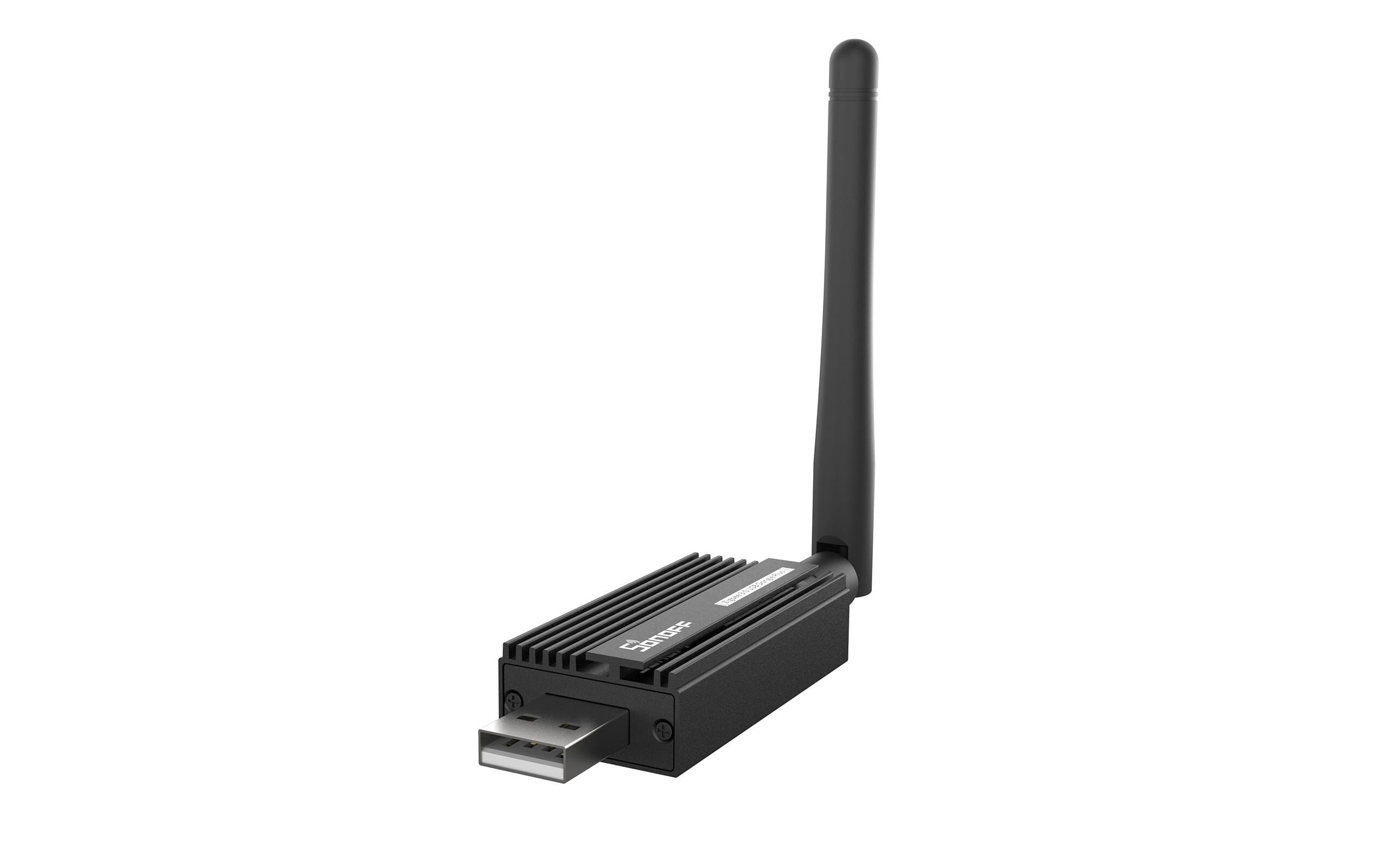 USB Dongle ZBDongle-E, ZigbeeUniverseller Zigbee-USB-Stick mit externer Antenne
