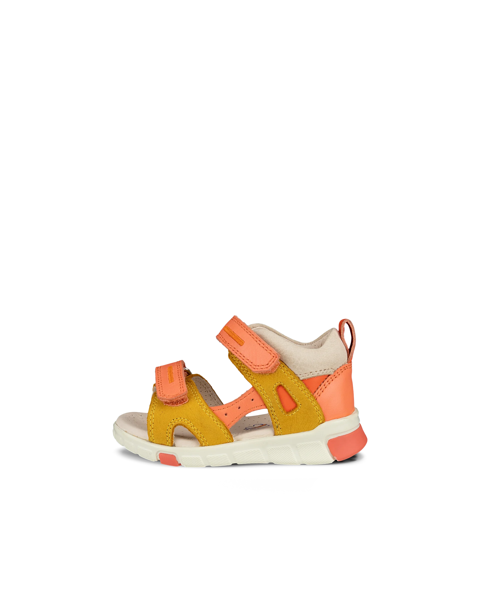 ECCO MINI STRIDE SANDAL Kinder Sandale aus Nubukleder Orange