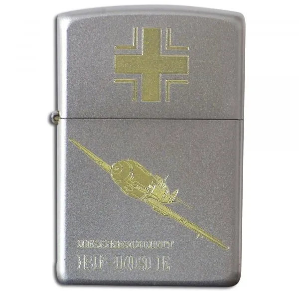 Zippo -  Zippo mit Gravur ME BF-109E