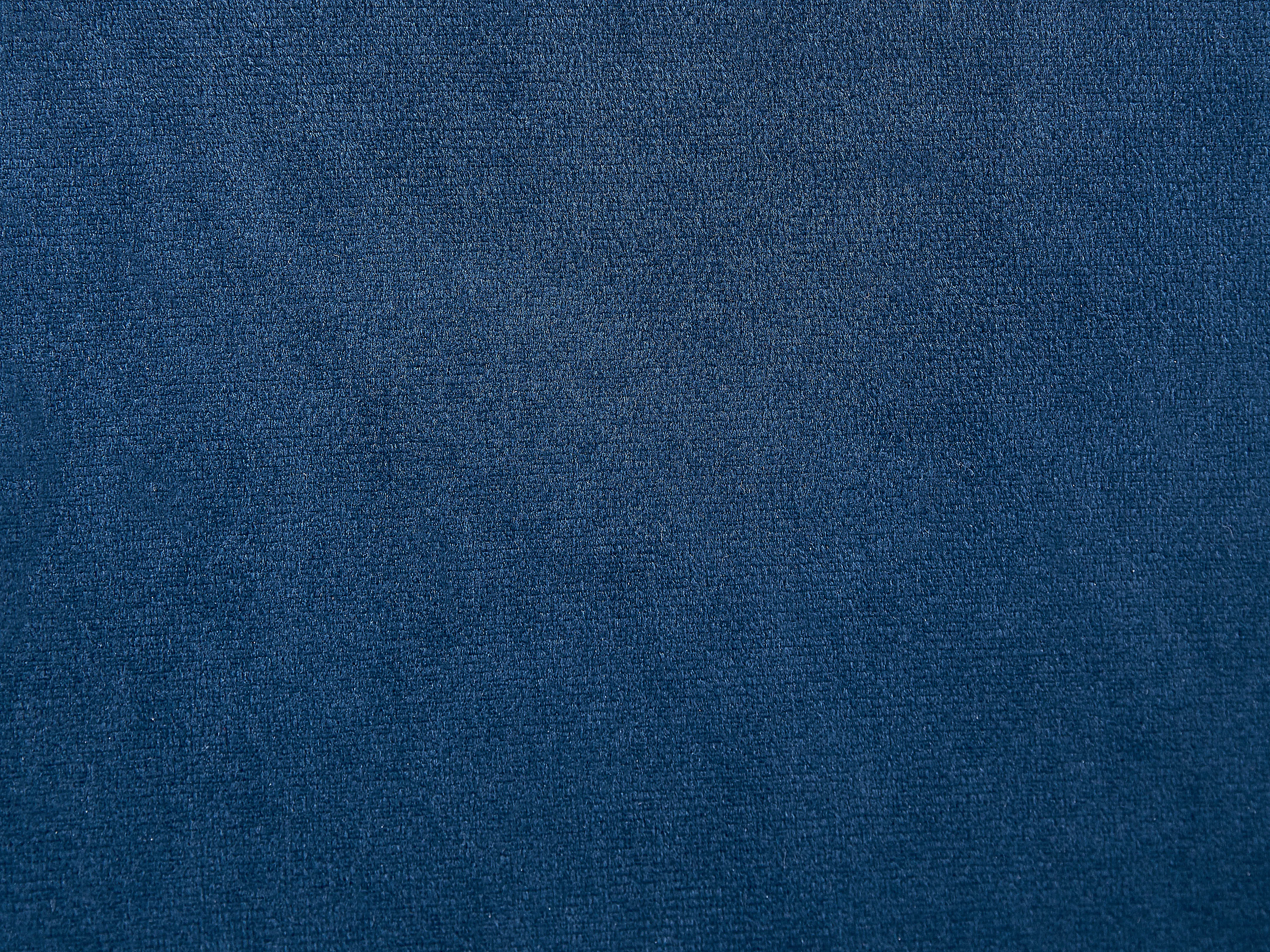 Slaapkamerset Fluweel SEZANNE 180 x 200 cm Marineblauw