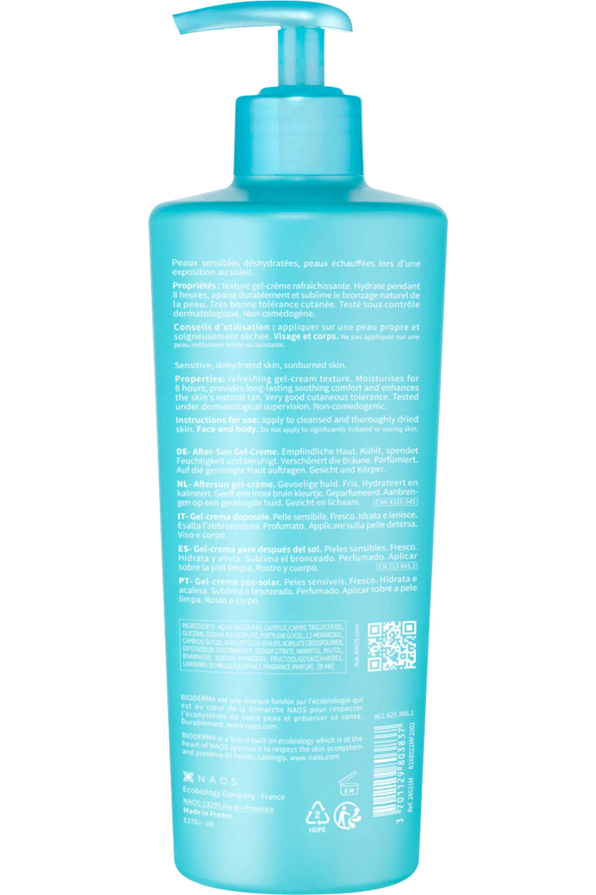 Bioderma Gel-crème après soleil Photoderm AS Fraich-200 ml