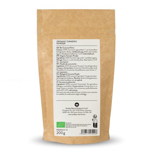 Sunday Natural Products  Bio CurcumaPulver200g