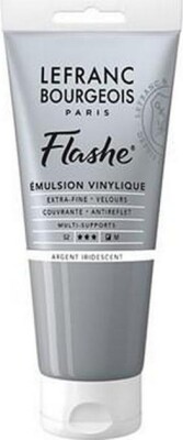 Lefranc & Bourgeois - Akrylmaling - Flashe - Silver Iridescent 80 ML