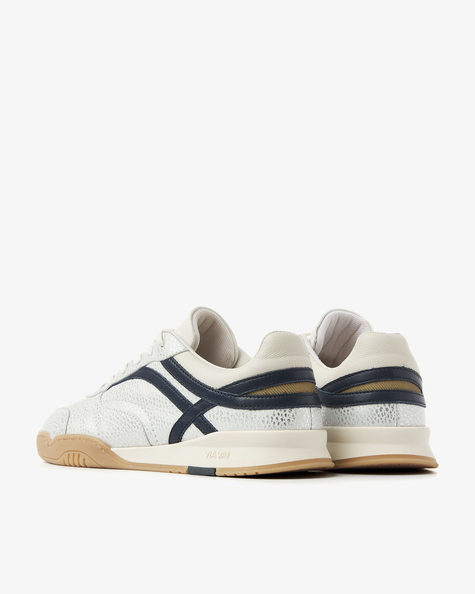 VIA VAI zilveren dames sneakers Kris Sky