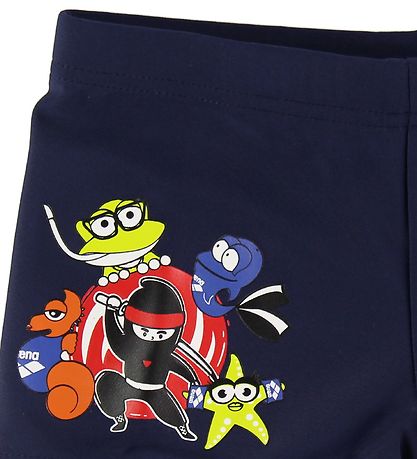 Arena Bådebukser - Navy m. Print