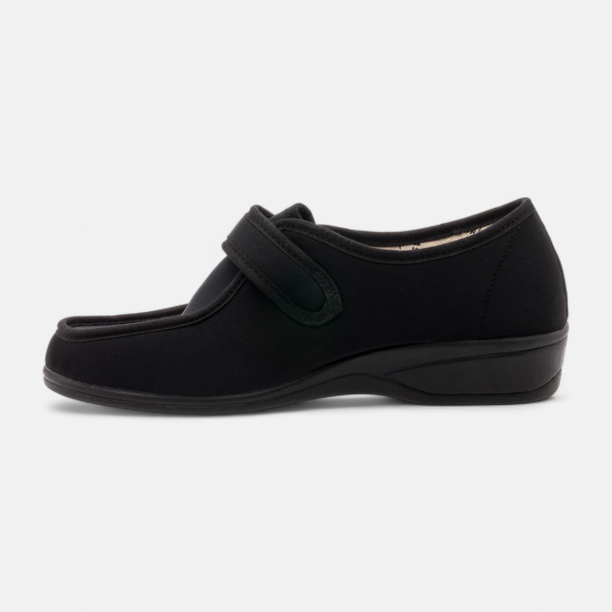 Tennis pieds sensibles Femme noir