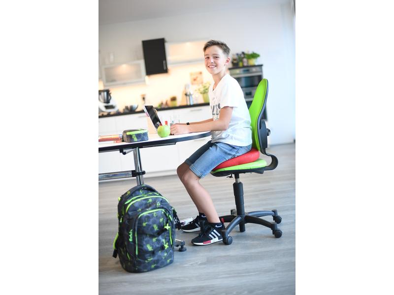 SISSEL Sitzkissen Sitfit Plus schwarz Ø 37 cm, 1 Stück Kombination aus Sitzkeil und Luftkissen