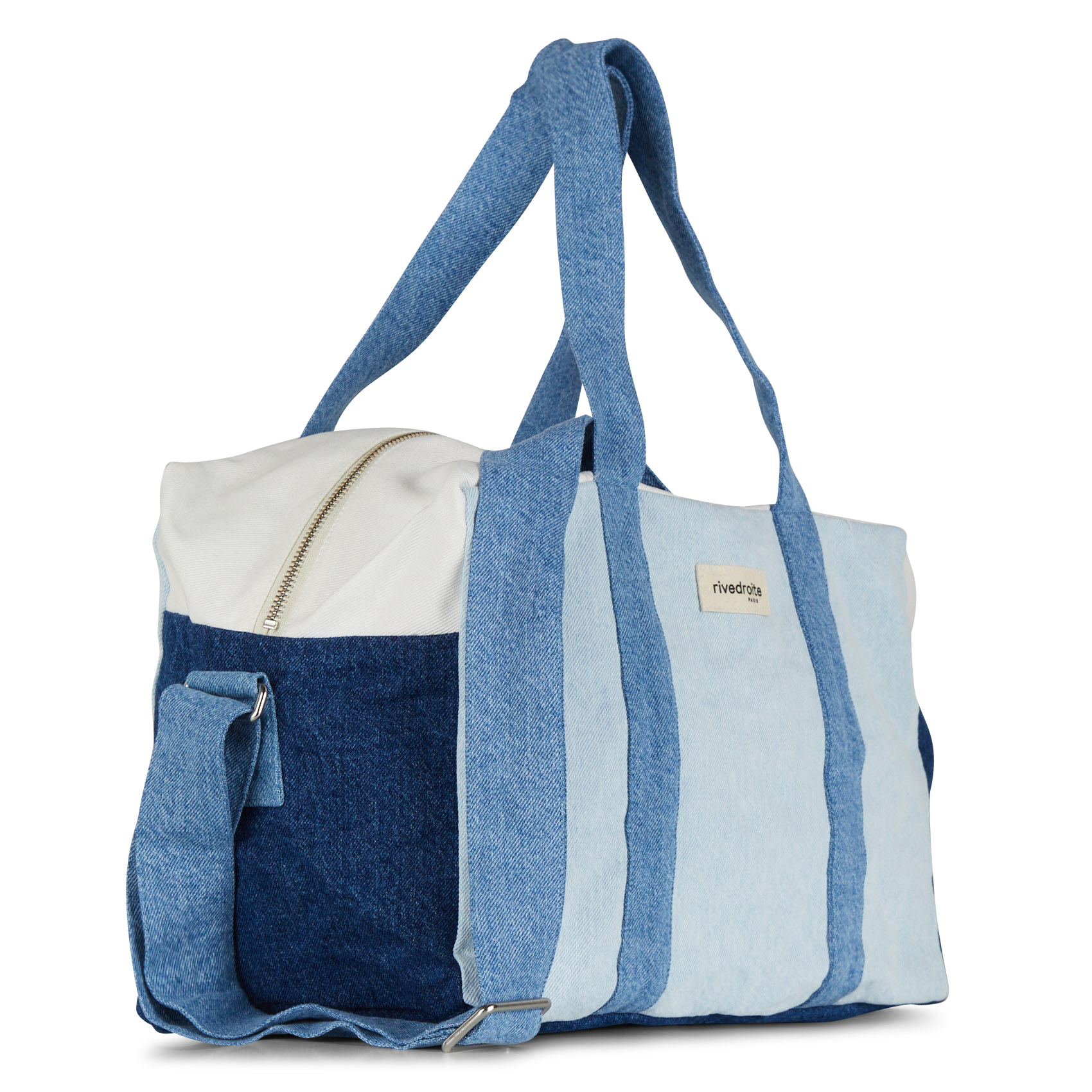 SAUVAL - Cabas en denim | Multicolore