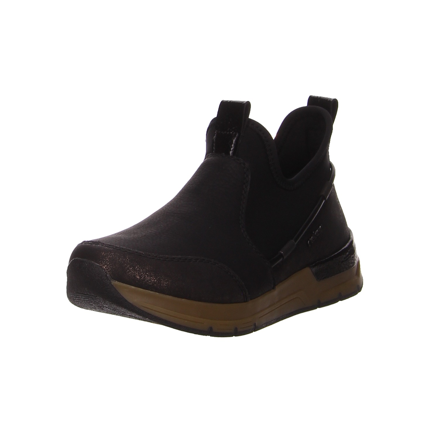 Rieker Slipper schwarz schwarz