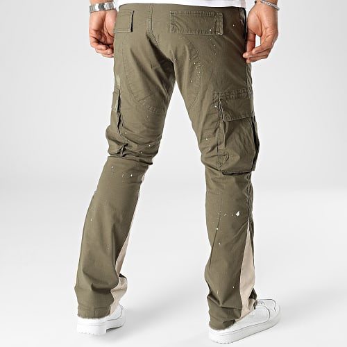 Pantalon Cargo Vert Kaki