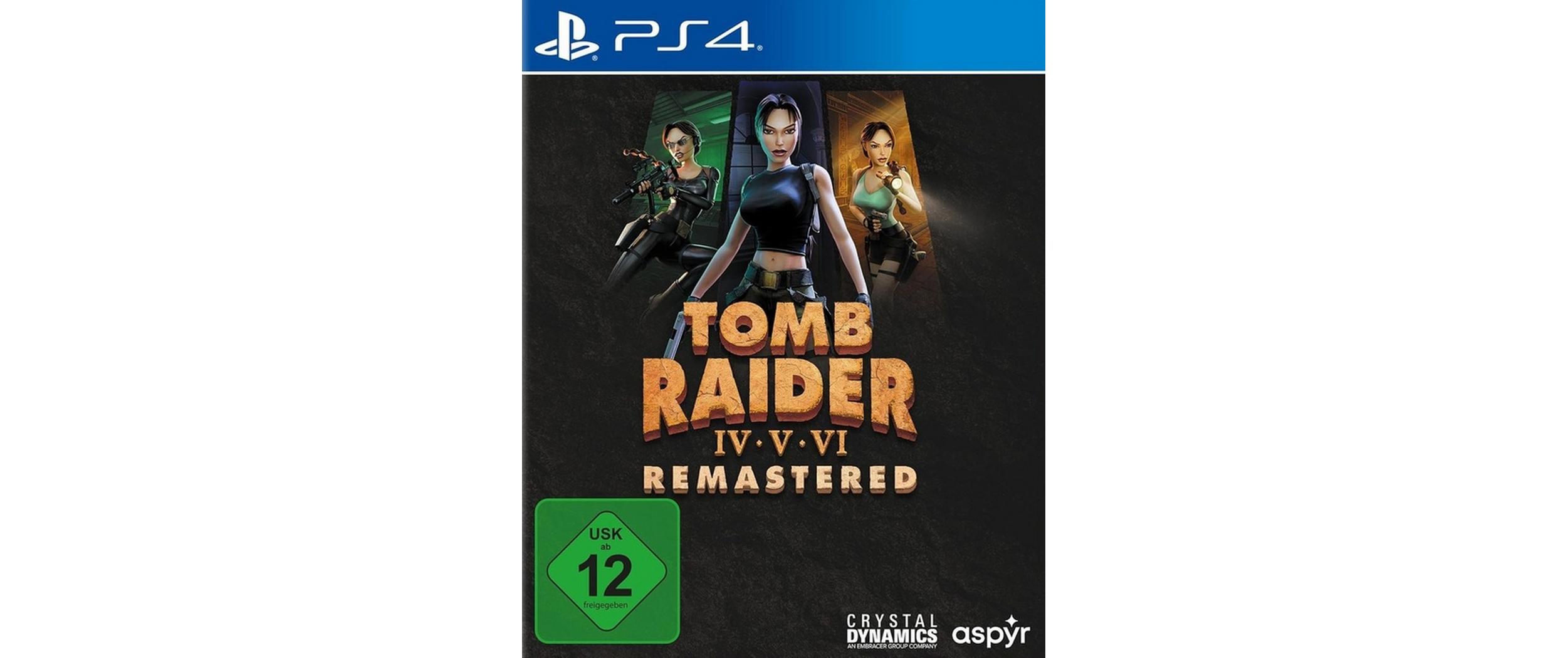 Tomb Raider 4-6 RemasteredAbenteuer-Actionspiel für Playstation 4
