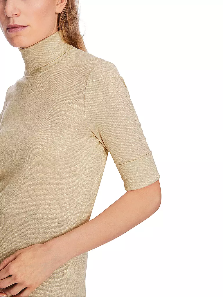 MARC CAIN Rollkragenshirt gold