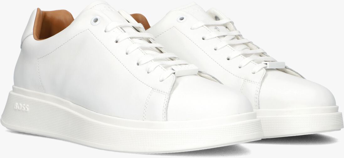 BOSS witte boss lage sneakers bulton runn