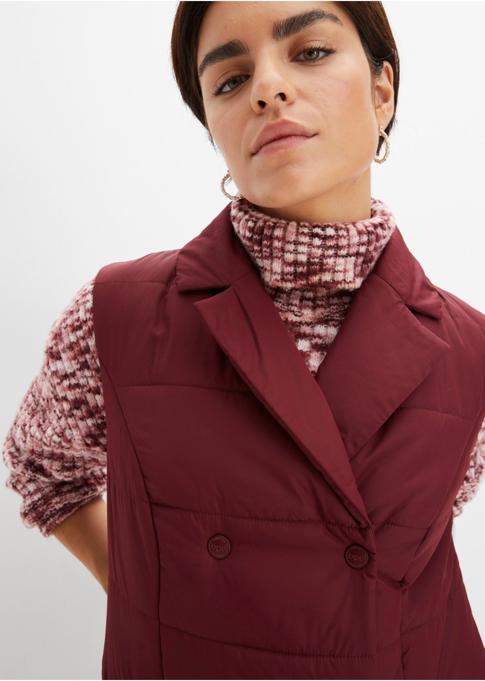 Veste sans manches matelassée