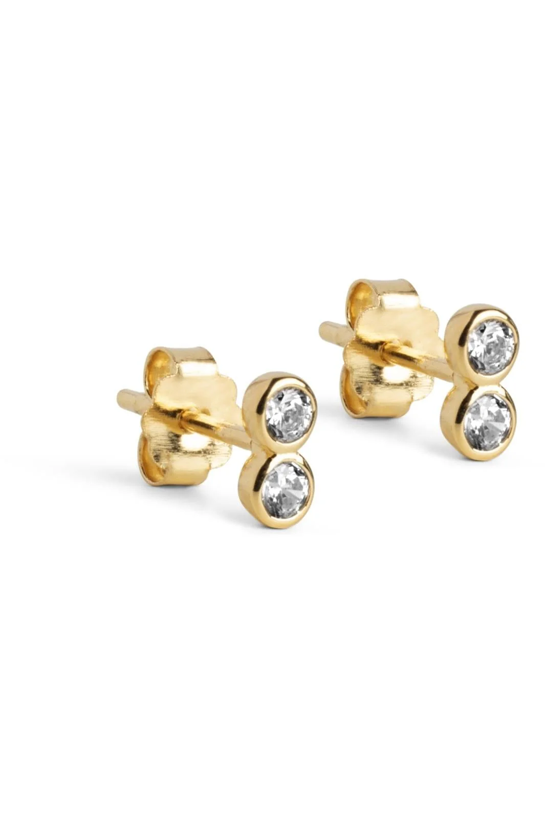 Enamel Copenhagen Studs, Twin Cz