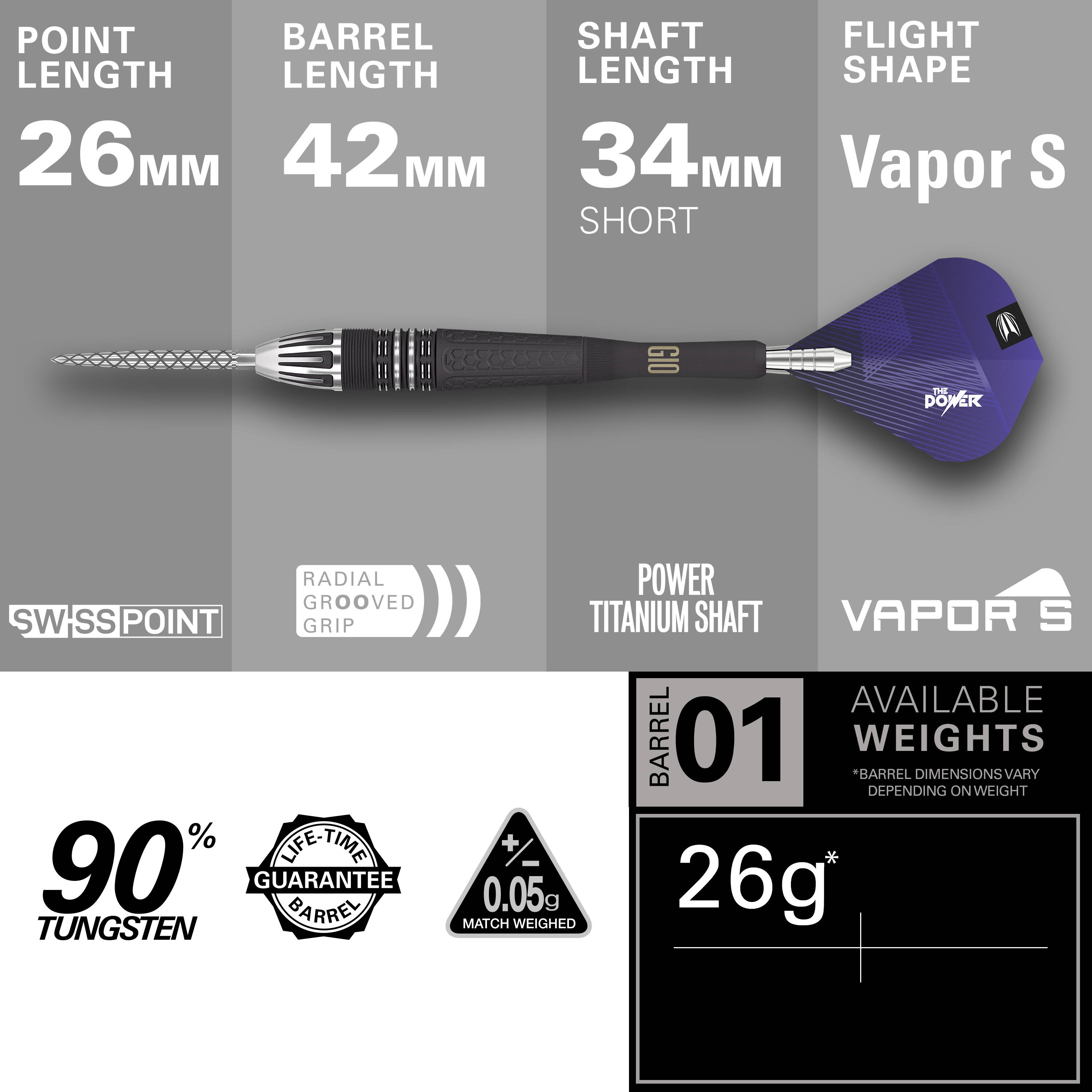 Target - Swiss Point - Phil Taylor 9Five GEN 10 - Steeldart