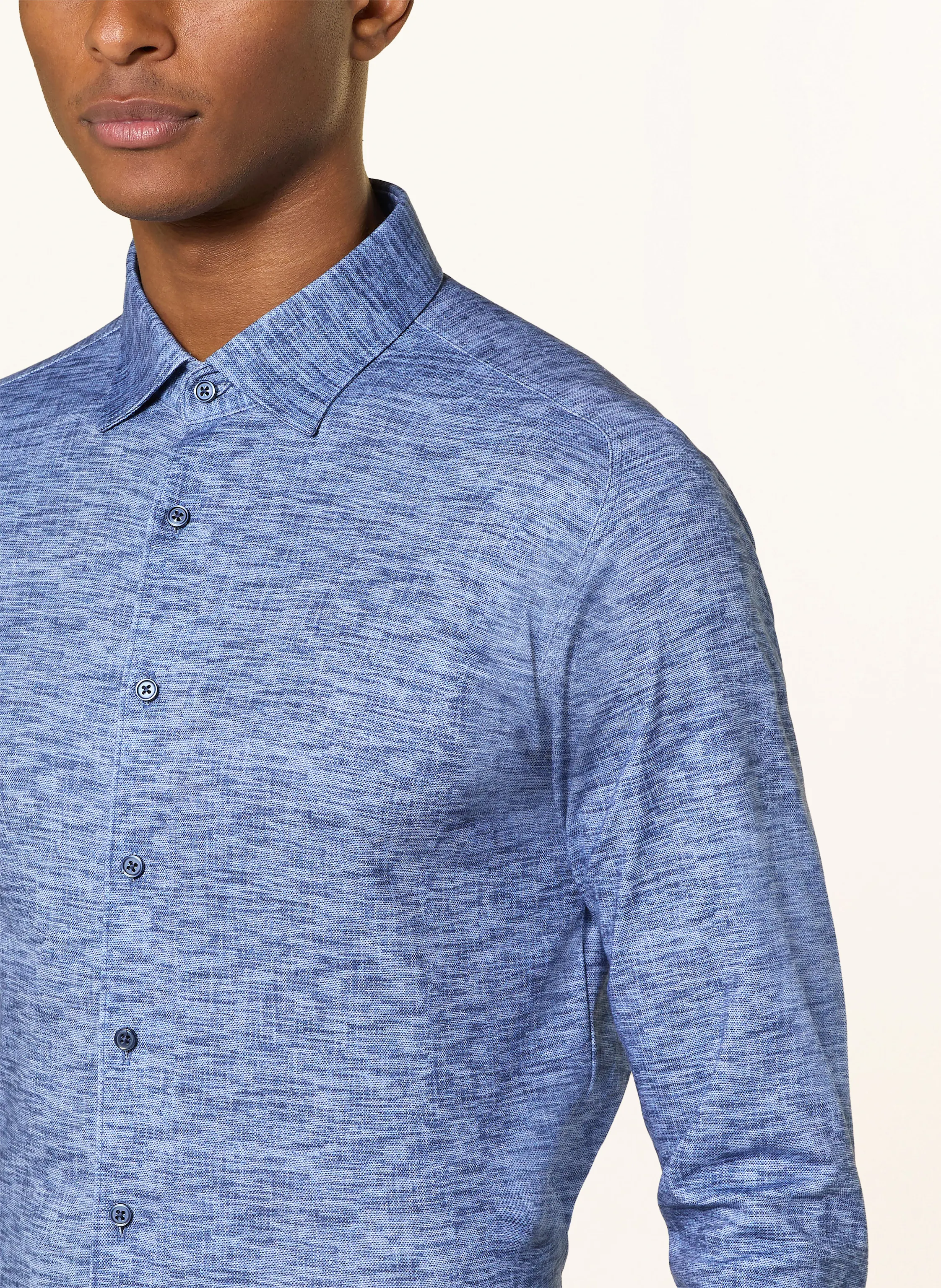 DESOTO Jerseyhemd Slim Fit