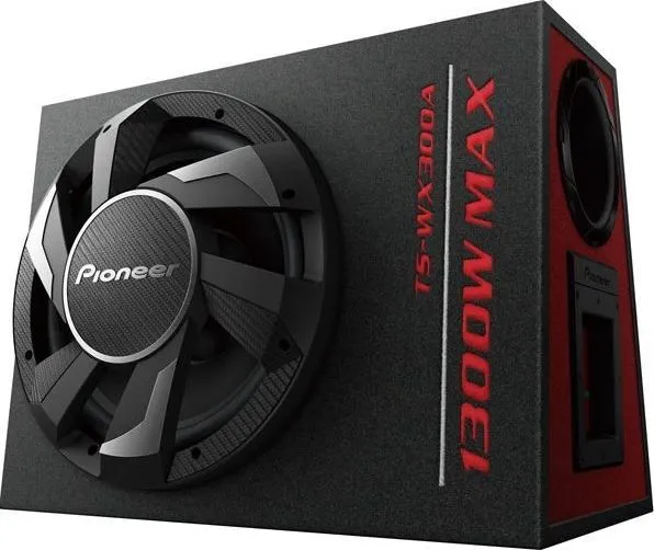 Pioneer TS-WX300A - Subwoofer - til bil - 11,81