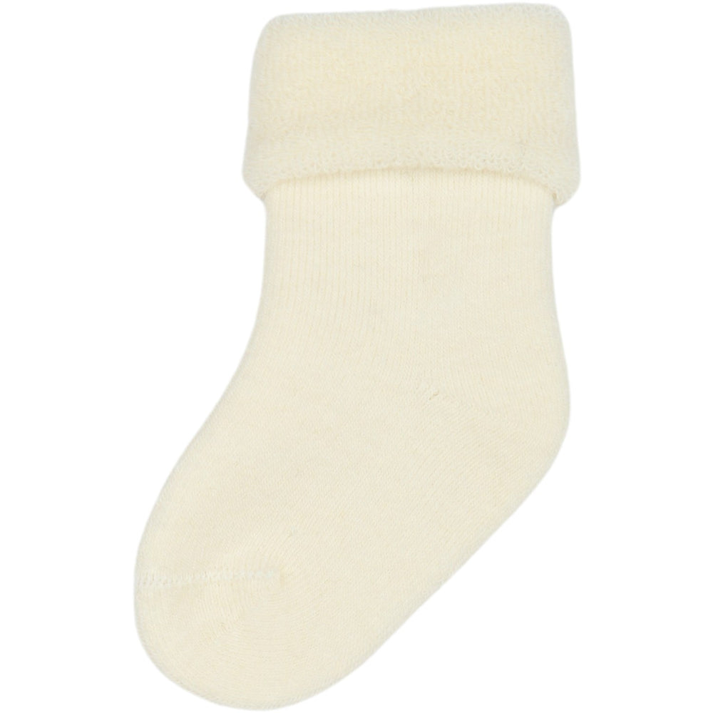 Køb minipop® Off White Minipop Uld Baby Strømpe