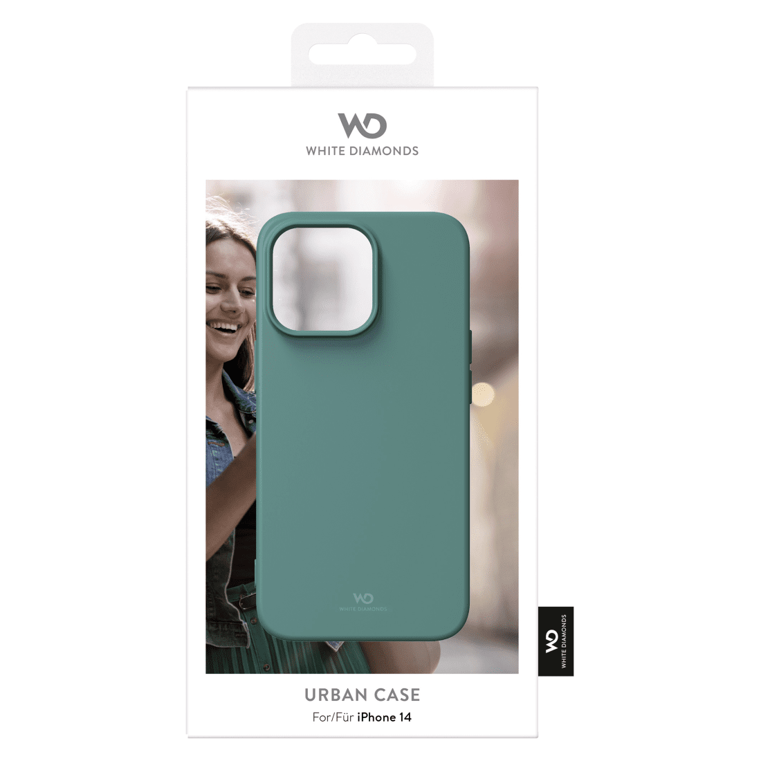 iPhone 14 Urban Case Silikon Cover Hülle (1503FIT43) - Petrol