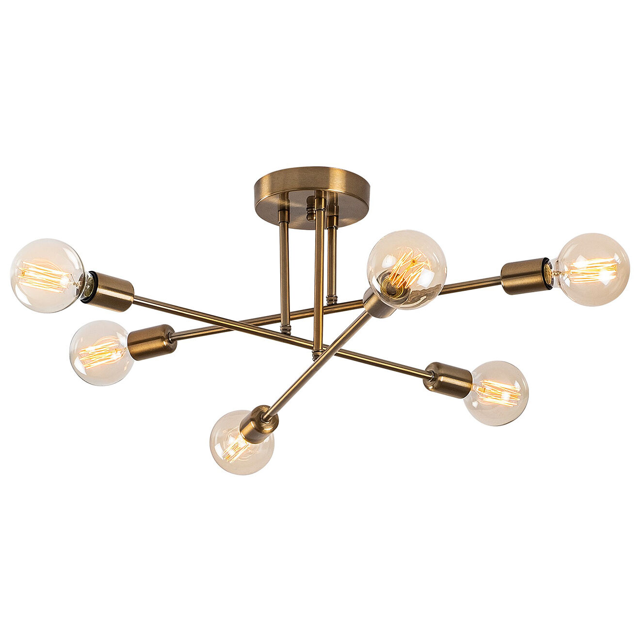 Opviq Plafonnier Dory vintage - 64x64x30 cm
