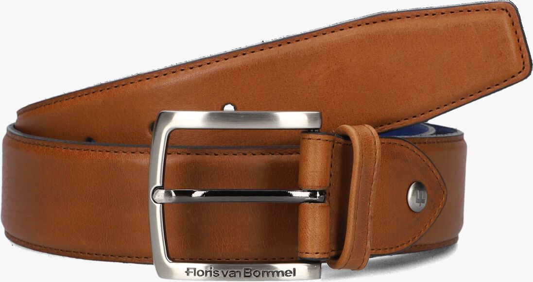 FLORIS VAN BOMMEL cognac floris van bommel riem cfm-10044
