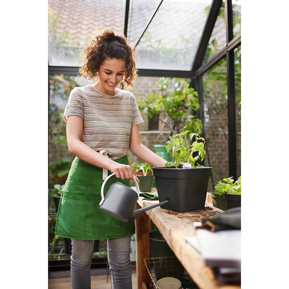 DYRKEPOTTE ELHO GREEN BASICS 25X25CM SVART