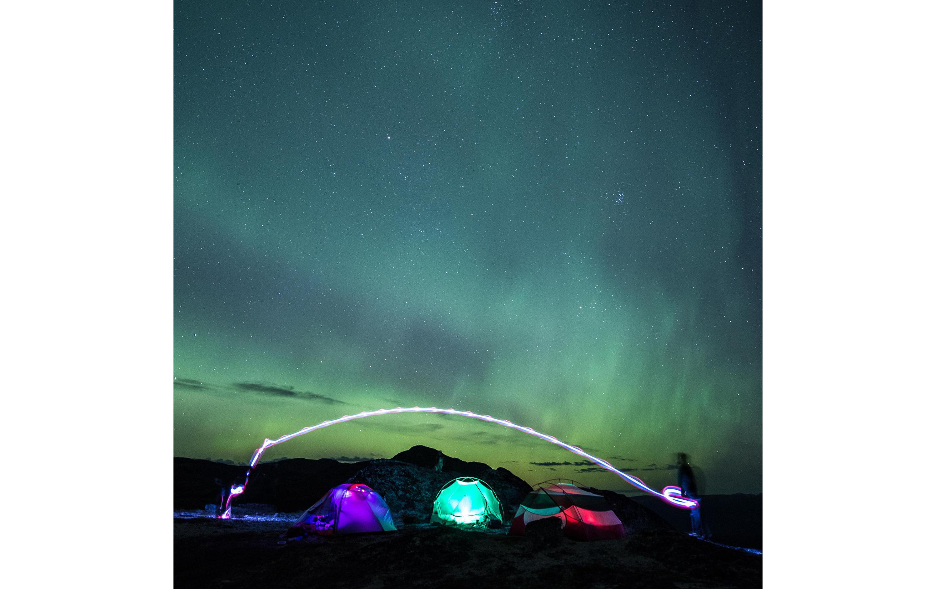 Campinglampe Solar Light ColorFaltbare Solarleuchte