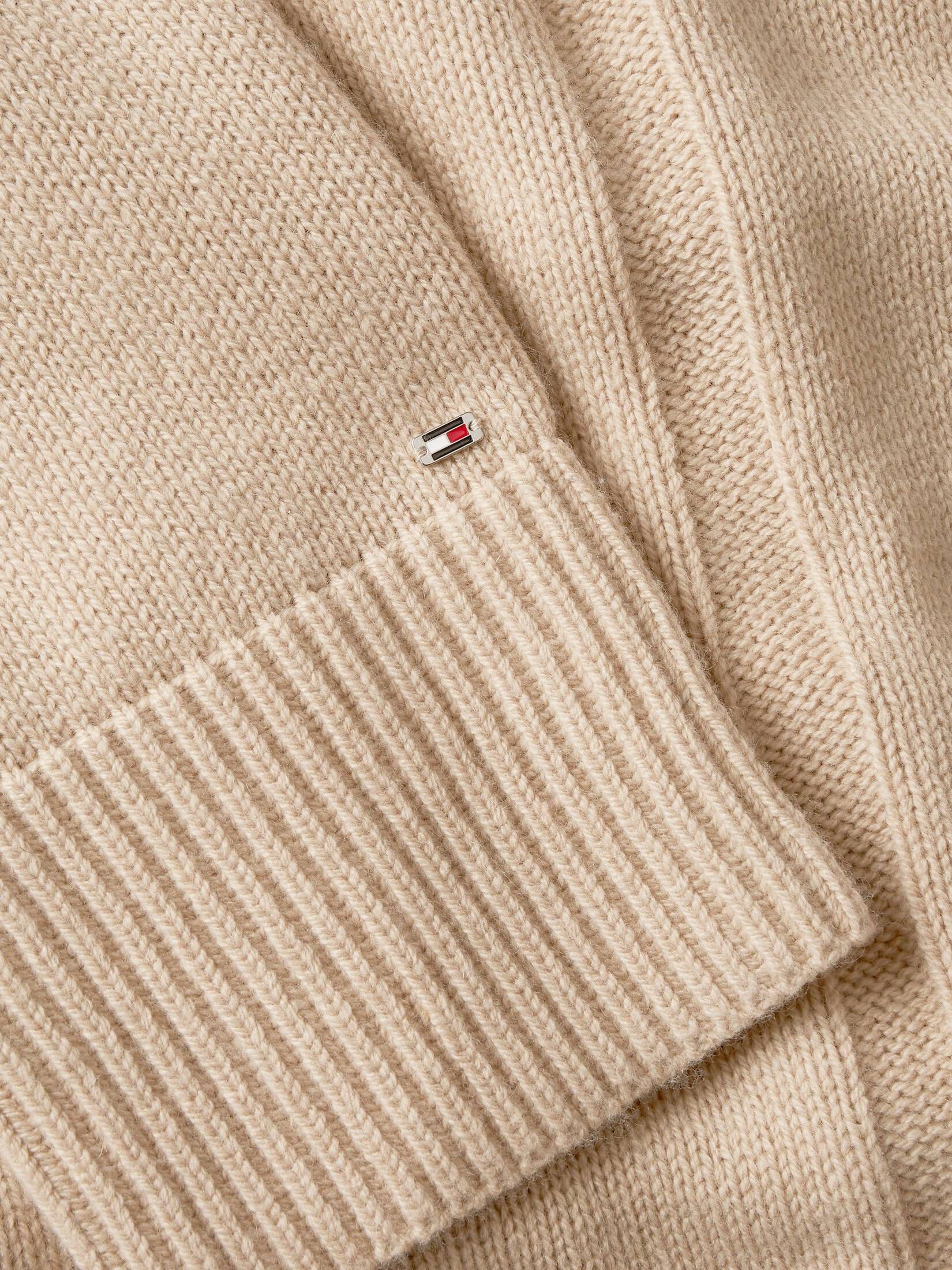 Tommy Hilfiger| Damen Strickjacke WOOL BLEND BOXY V-NK CARDIGAN