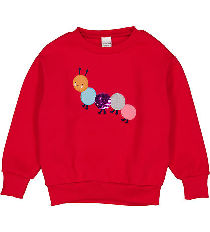 Freds World Sweatshirt - Raupe - Rot