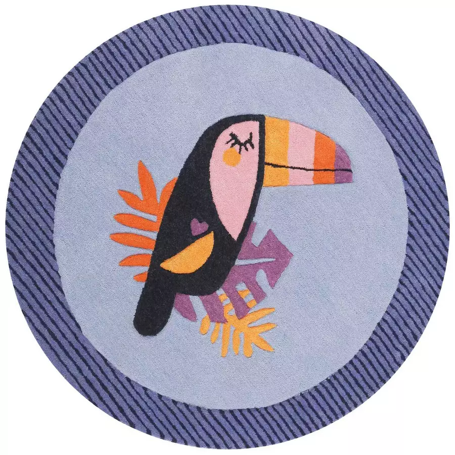 Esprit Kinderteppich E-Toucan blau