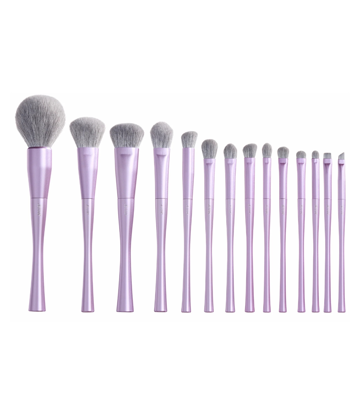 Jessup Beauty - *Everyday Glam* - Conjunto de pincéis 14pc Luxury Purple - T512