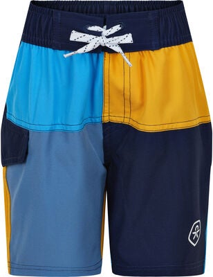 Color Kids Badeshorts, China Blue