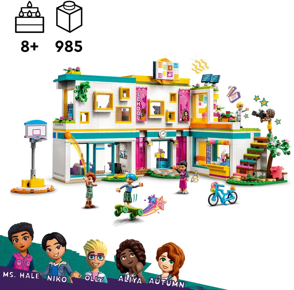 LEGO®FRIENDS 41731 - L’ECOLE INTERNATIONALE DE HEARTLAKE CITY