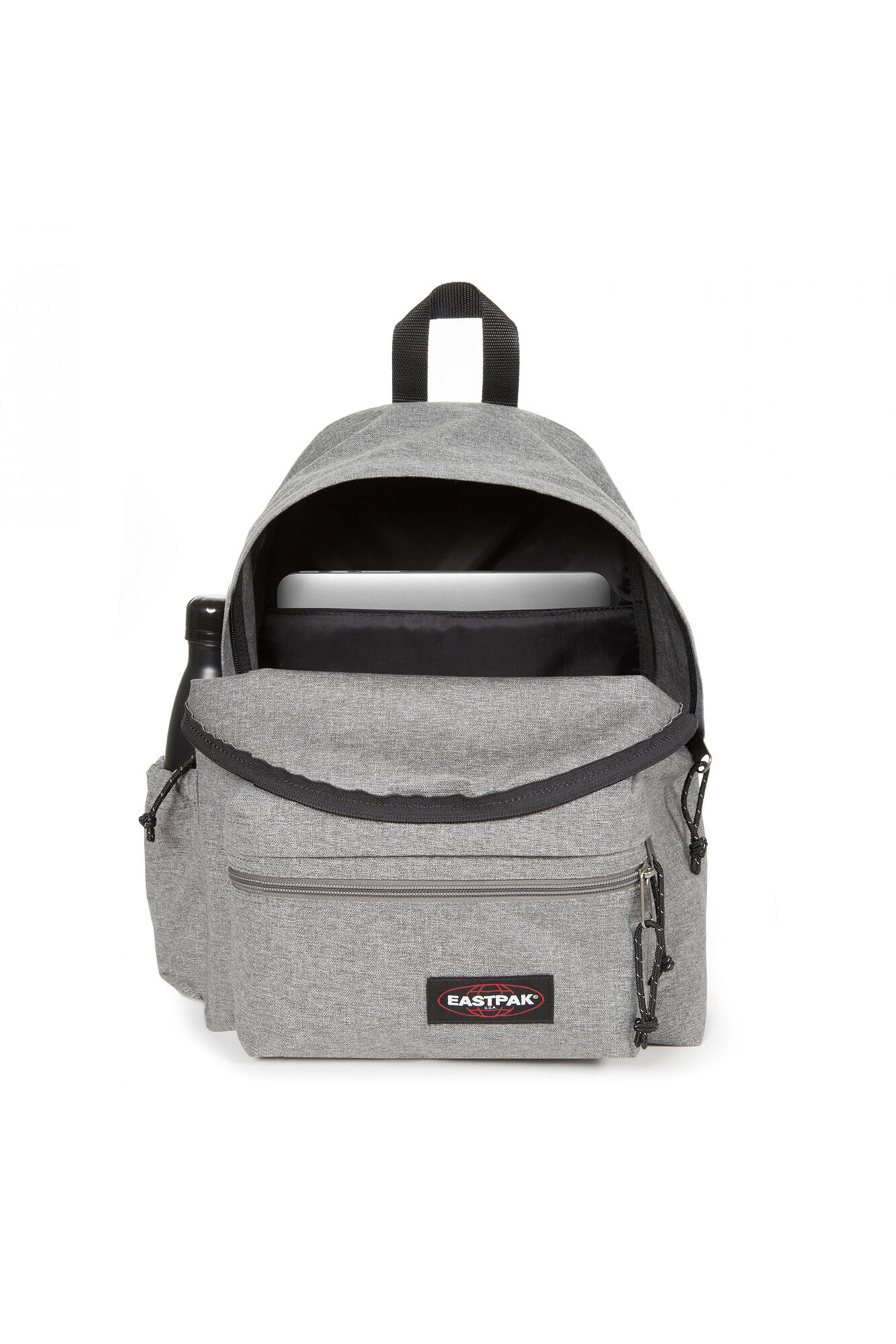 Mochila Zippl'r acolchoada - Cinza Médio