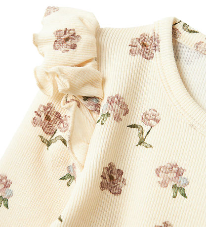 Lil' Atelier Body L/æ - NmfGavo Eko - Rib - Turteltaube/Peony
