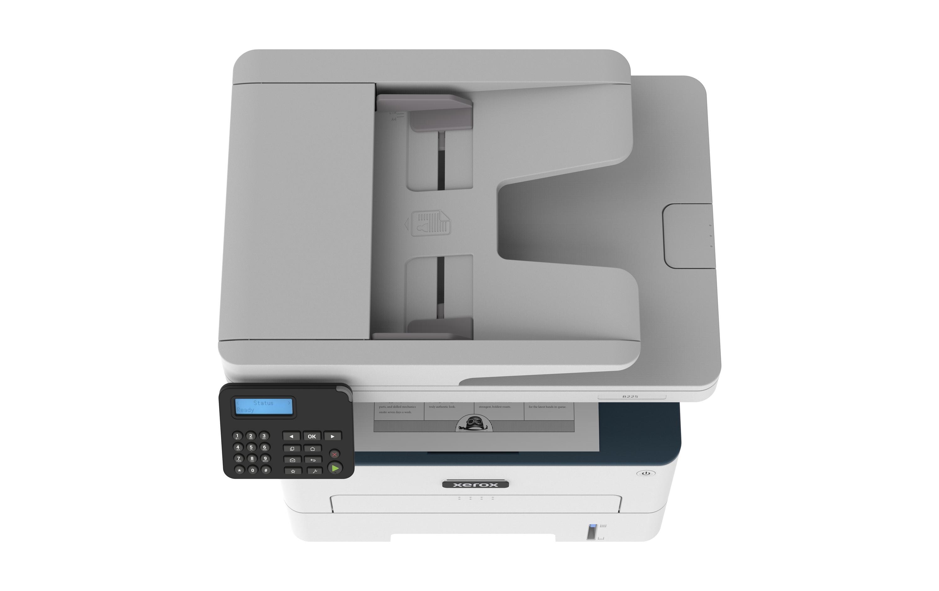 Multifunktionsdrucker B225<br>WLAN-fähiger Multifunktions-Drucker mit Duplexeinheit