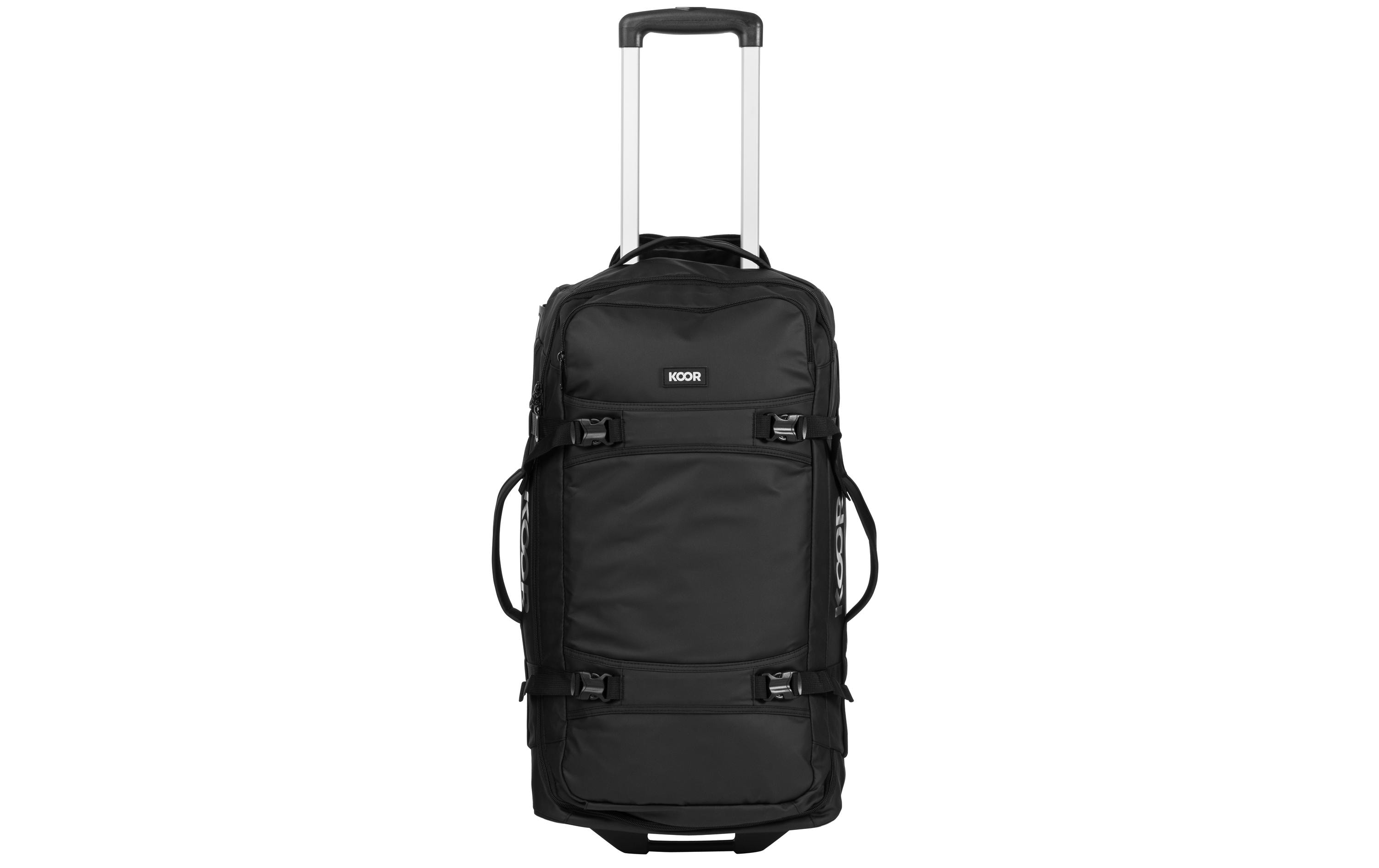 Reisekoffer Jiibs 70 L, SchwarzReisetasche mit Rollen