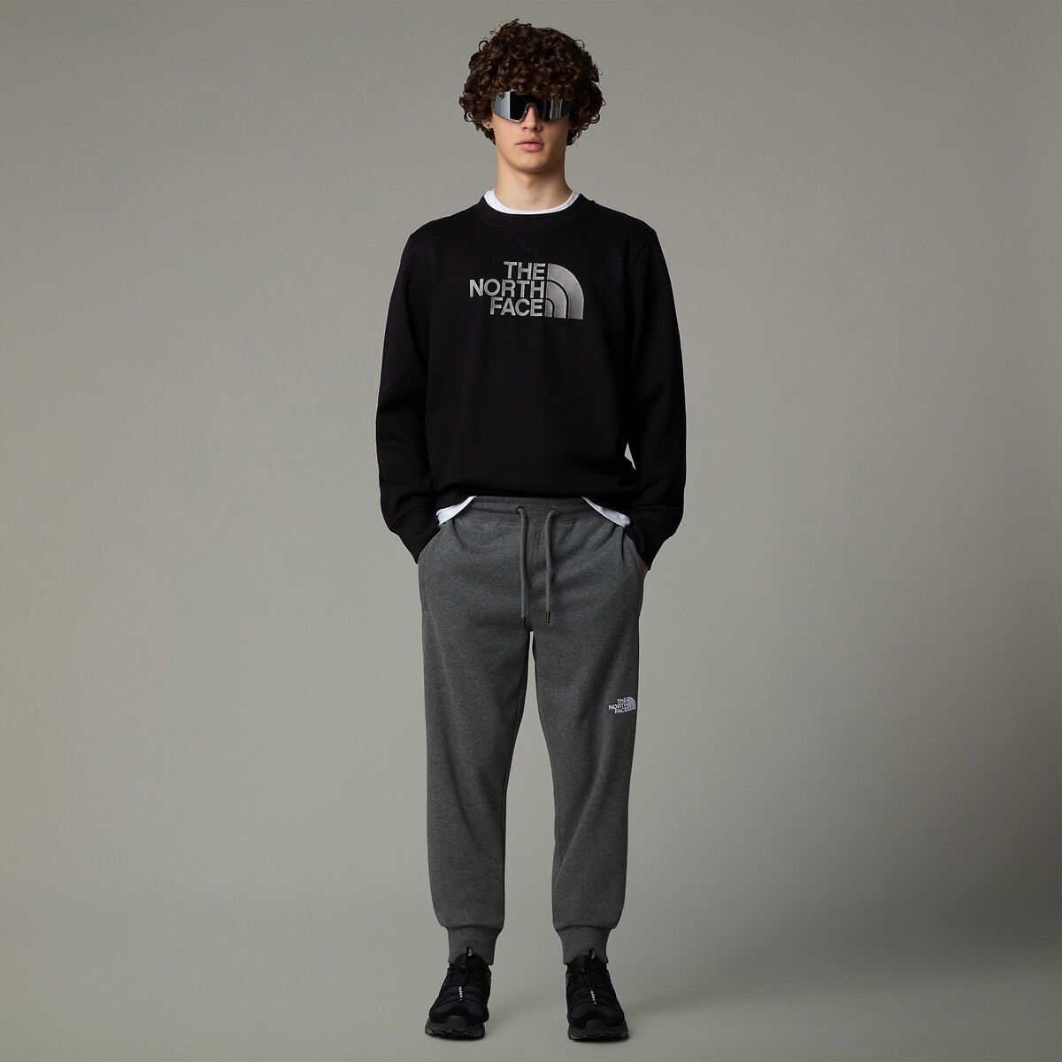 THE NORTH FACE<br>Suéter de gola redonda com o logotipo Drew Peak