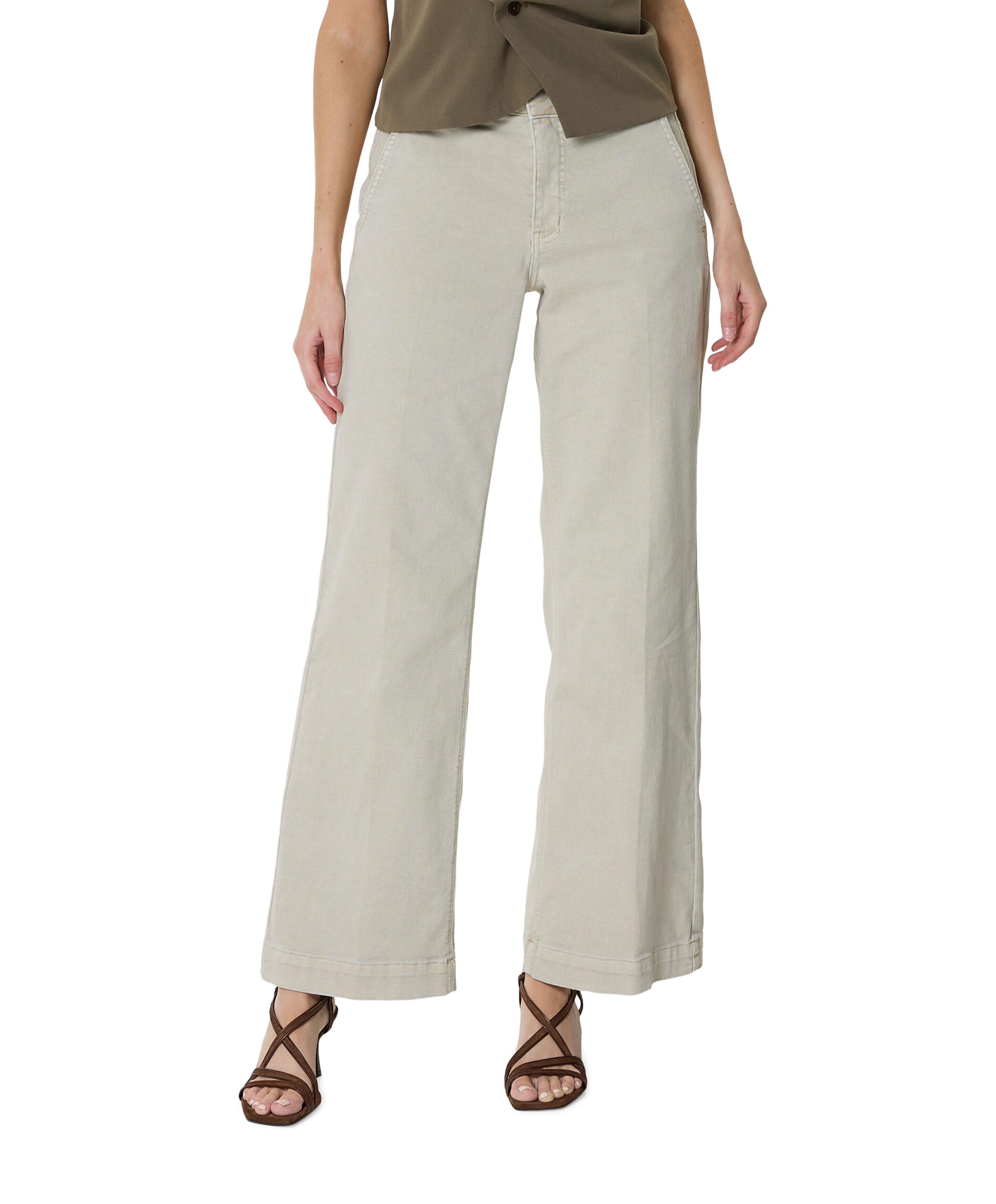 My Essential Wardrobe LaraMW 149 dames broek beige