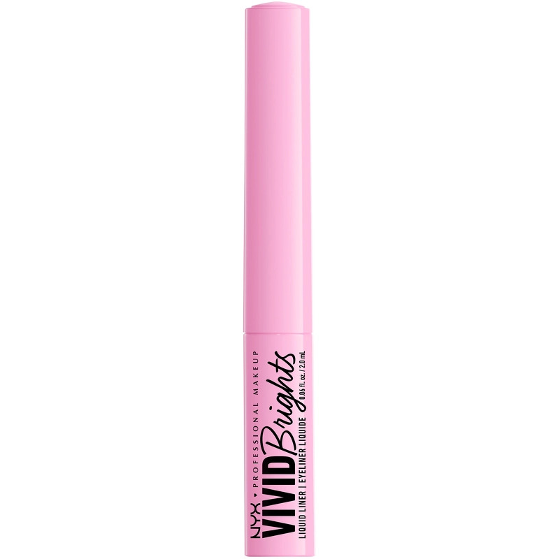 NYX Prof. Makeup Up Vivid Brights Liquid Eyeliner 2 ml - 09 Sneaky Pink