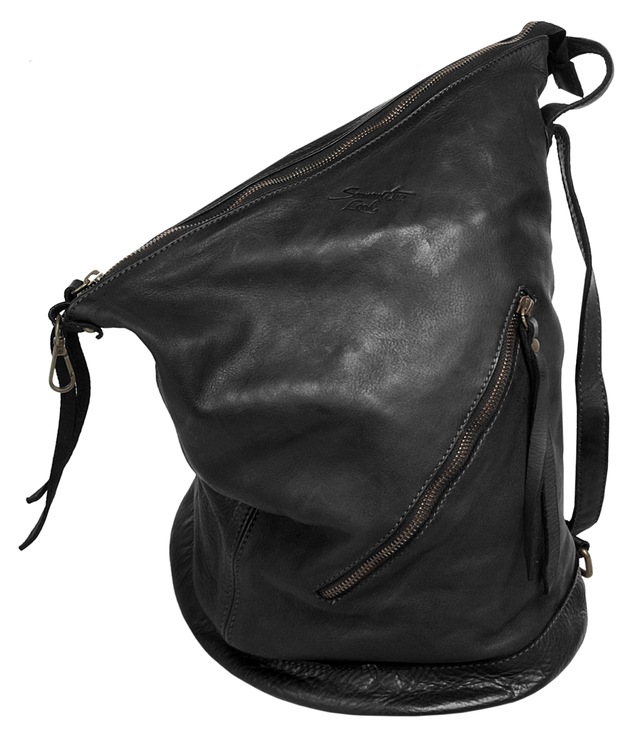 Samantha Look Cityrucksack echt Leder, Made in Italy
