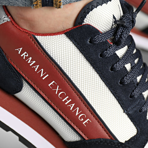 Baskets XUX083-XV263 Navy Red Off White