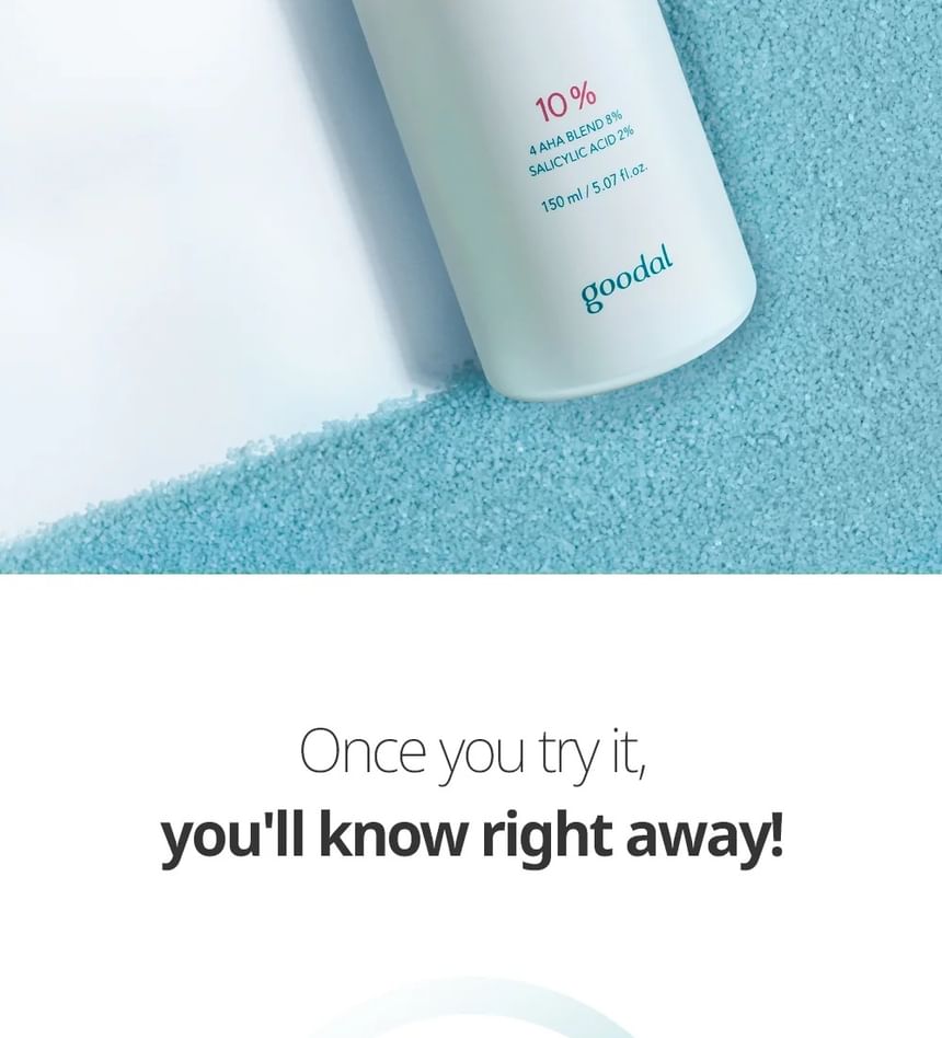 Goodal - Appelmunt AHA BHA 10% exfoliërende vloeistof