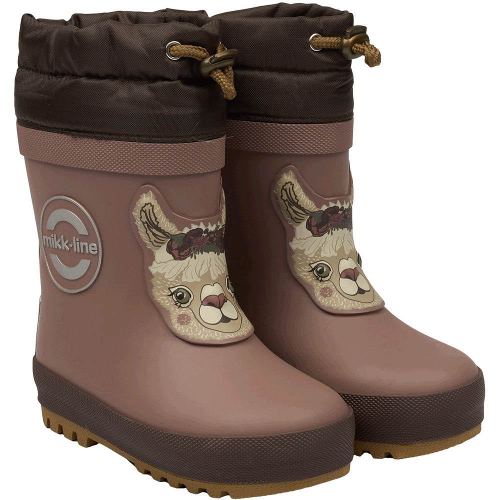 Køb Mikk-Line Twilight Mauve Winter Gummistøvler 3D