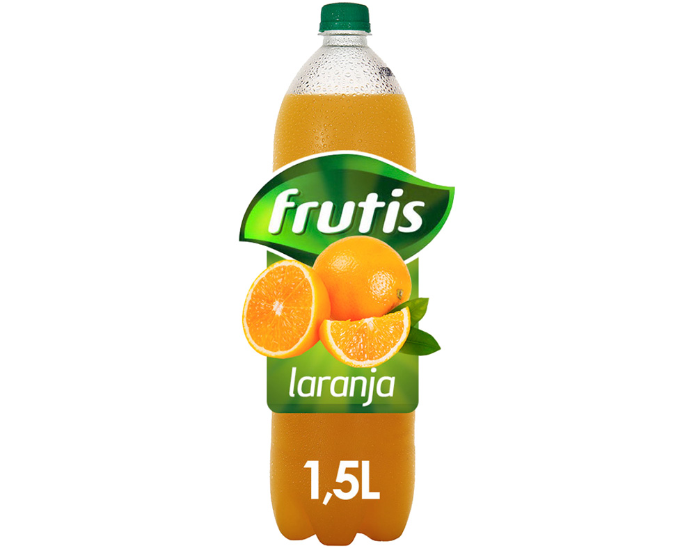 REFRIGERANTE FRUTIS SEM GÁS LARANJA 1.5L